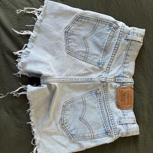 Light Blue Denim Women Shorts LEVI’S